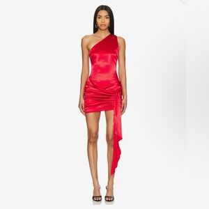 Superdown “Dannika Mini Red Dress”